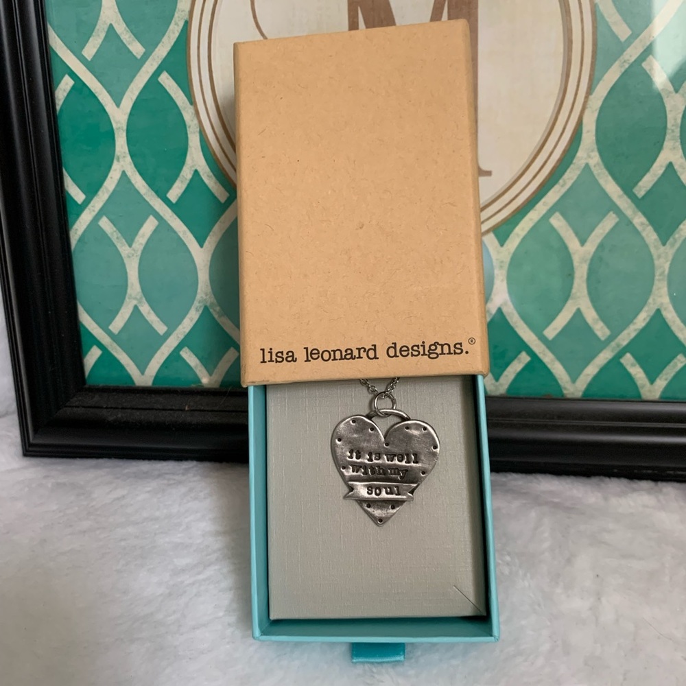NWOT Pewter Necklace